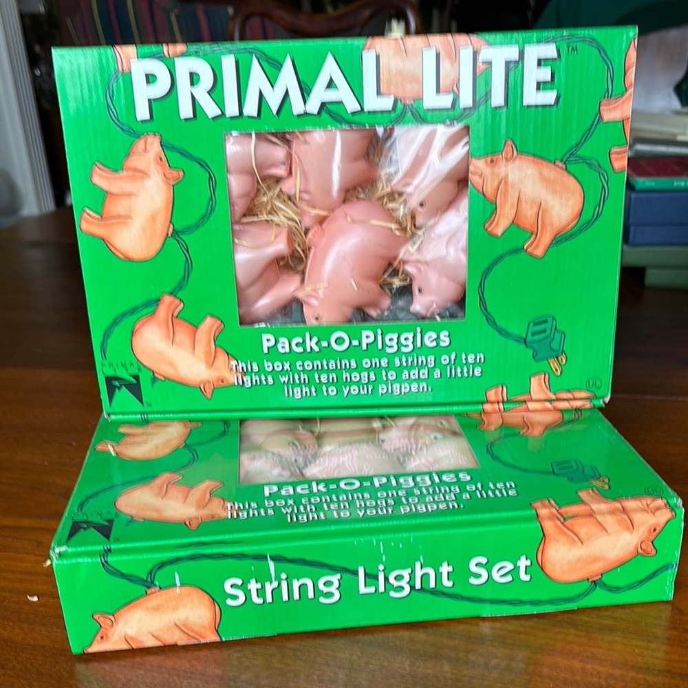 Piggy Light Strings (2 sets)